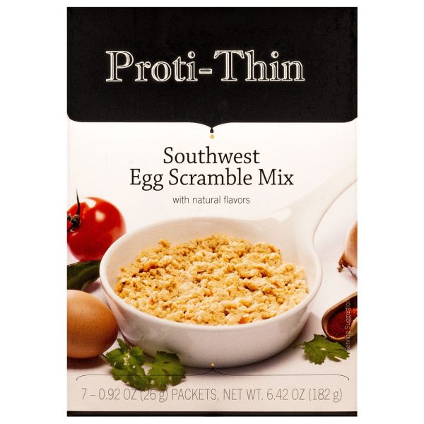 Proti-Thin VLC Egg Scrambles - Southwest Flavor, 7 Box Discount