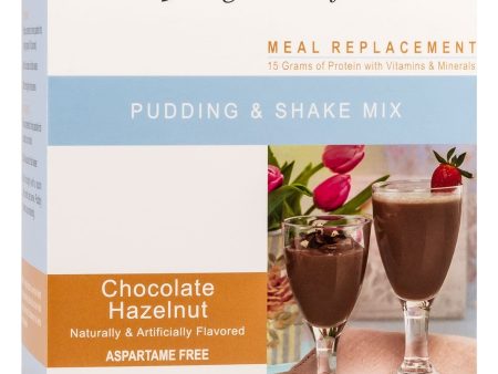 Weight Loss Systems Pudding & Shake - Chocolate Hazelnut - 7 Box Fashion