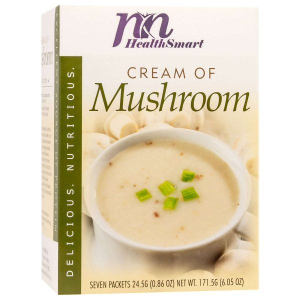 HealthSmart Protein Soup - Cream of Mushroom - 7 Box For Discount