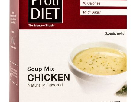 ProtiDiet Protein Soup - Chicken Flavor - 7 Box Online Sale