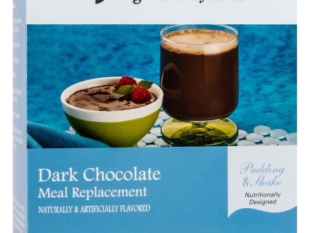 Weight Loss Systems Pudding & Shake - Dark Chocolate - 7 Box on Sale