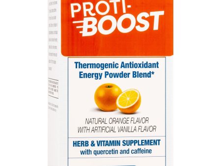 Proti-Boost - Thermogenic - Antioxidant - Energy Drink Mix - Orange - 14 Box Fashion