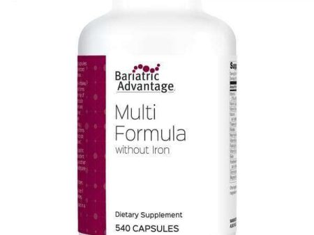 Bariatric Advantage - Multi Formula Capsules - 540 Count Supply