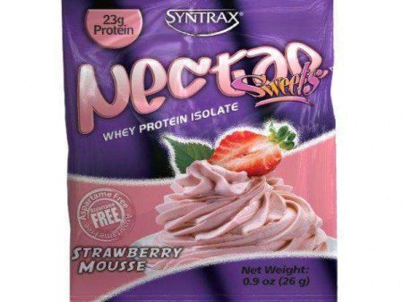 Syntrax - Nectar Protein Powder - Strawberry Mousse - Single Serving Cheap