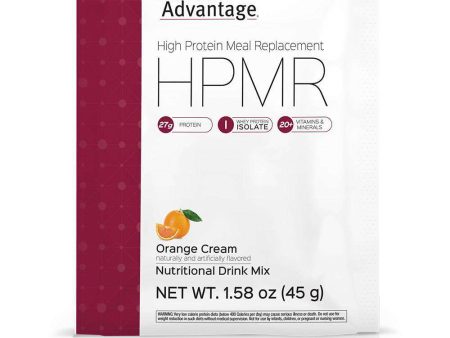 Bariatric Advantage - High Protein Meal Replacement - Orange Cream - Single Serving Sale