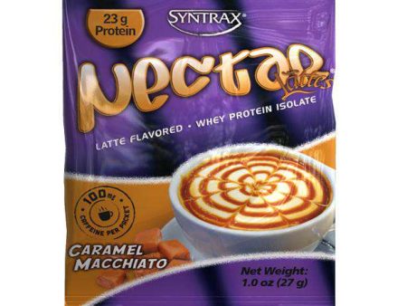 Syntrax - Nectar Protein Powder - Caramel Macchiato - Single Serving Online Hot Sale