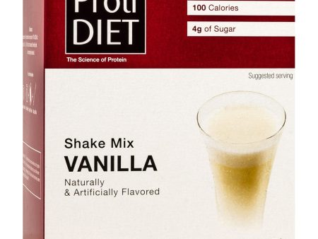 ProtiDiet Protein Shake - Vanilla - 7 Box Online now