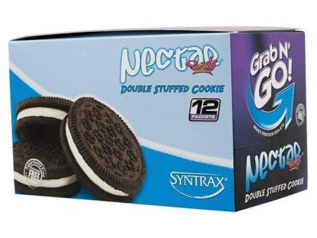 Syntrax - Nectar Protein Powder - Grab N Go - Double Stuffed Cookie - 12 Individual Servings on Sale