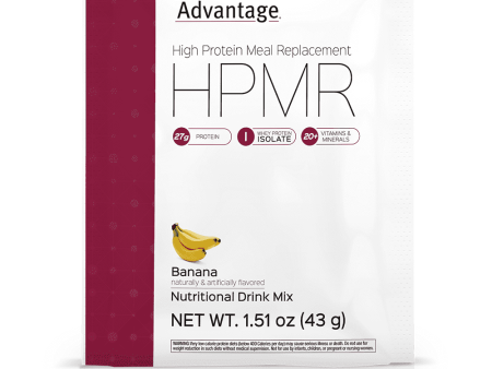 Bariatric Advantage - High Protein Meal Replacement - Banana - Single Serving Sale