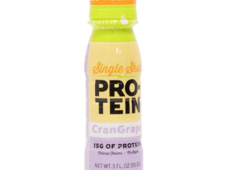 HealthSmart Protein Shot - Cran-Grape - 1 Shot For Sale