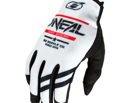 Mayhem Squadron Glove White Black Fashion