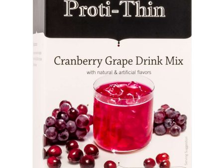 Proti-Thin Fruit Drink - Cranberry Grape - 7 Box Fashion