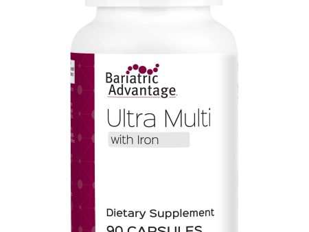 Bariatric Advantage - Ultra Multi Formula with Iron - 90 Capsules For Discount