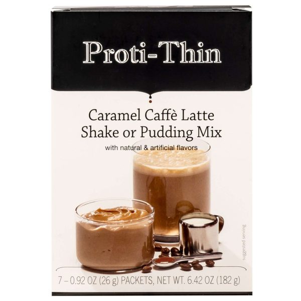 Proti-Thin Shake & Pudding - Caramel Cafe Latte - 7 Box Online Sale