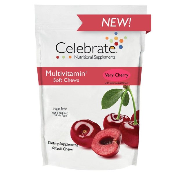 Celebrate Vitamins - Multivitamin - Soft Chews - Very Cherry - 60 Chews Fashion