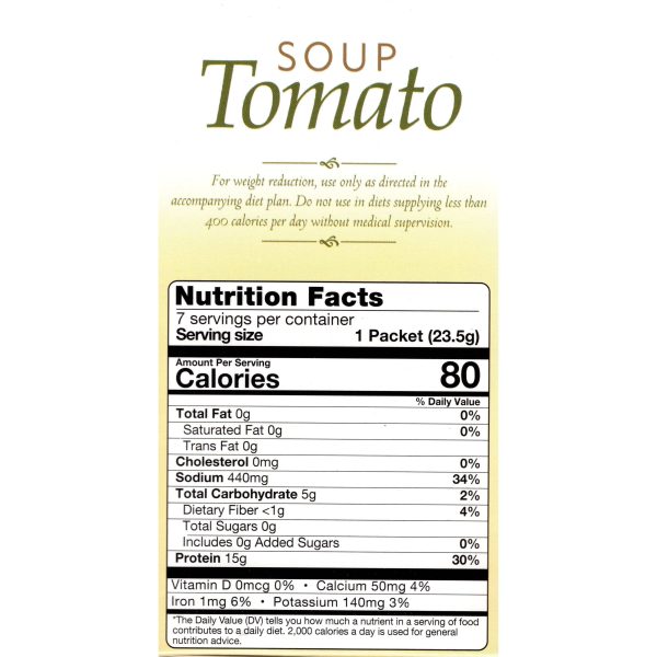 HealthSmart Protein Soup - Tomato - 7 Box Hot on Sale