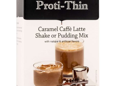 Proti-Thin Shake & Pudding - Caramel Cafe Latte - 7 Box Online Sale