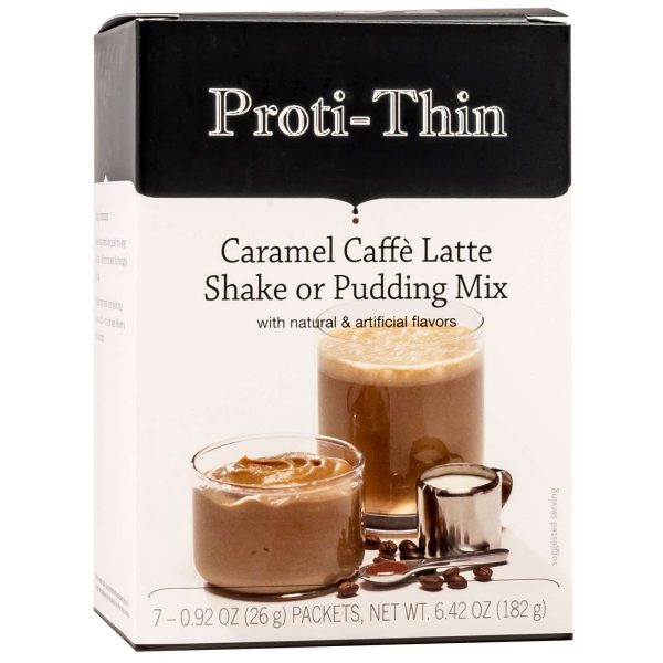 Proti-Thin Shake & Pudding - Caramel Cafe Latte - 7 Box Online Sale