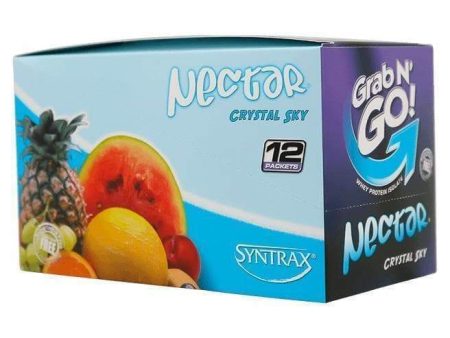 Syntrax - Nectar Protein Powder - Grab N Go - Crystal Sky - 12 Individual Servings Hot on Sale