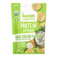 IWON Organics Protein Crisps - Sour Cream & Onion - 3oz Bag (3 Servings Per Bag) Supply