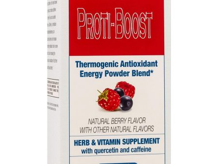 Proti-Boost - Thermogenic - Antioxidant - Energy Drink Mix - Berry - 14 Box Online now