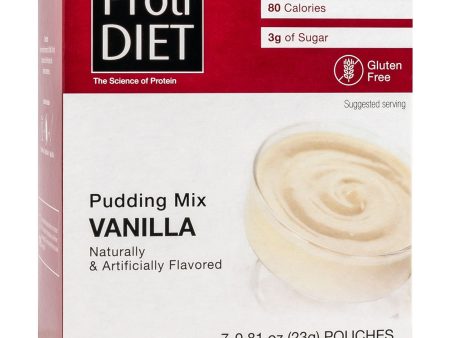 ProtiDiet Protein Pudding - Vanilla - 7 Box Sale