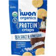 IWON Organics Protein Crisps - Sea Salt & Vinegar - 3oz Bag (3 Servings Per Bag) Online now