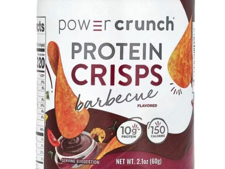 Power Crunch - Protein Crisps - BBQ - 1 Can Fashion