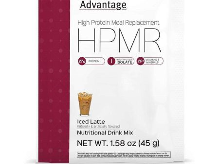 Bariatric Advantage - High Protein Meal Replacement - Iced Latte - Single Serving Sale