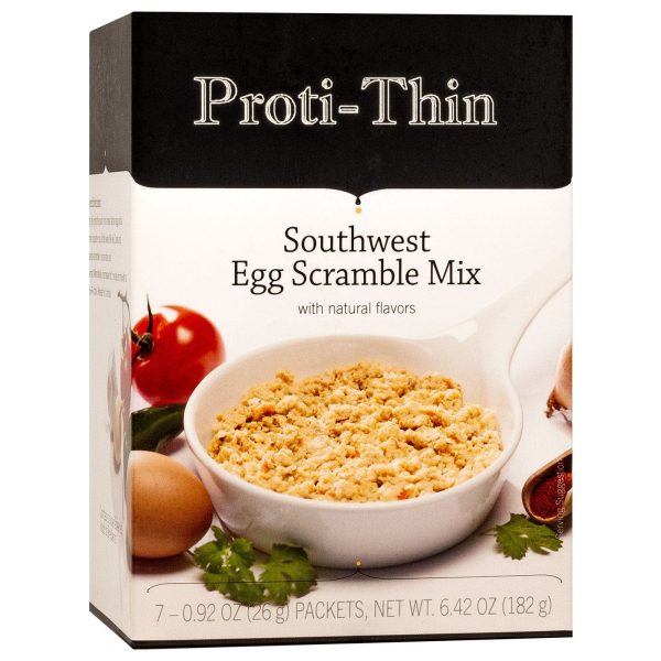 Proti-Thin VLC Egg Scrambles - Southwest Flavor, 7 Box Discount