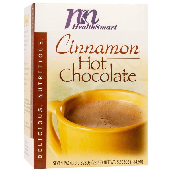 HealthSmart Protein Hot Chocolate - Cinnamon, 7 Servings Box Cheap