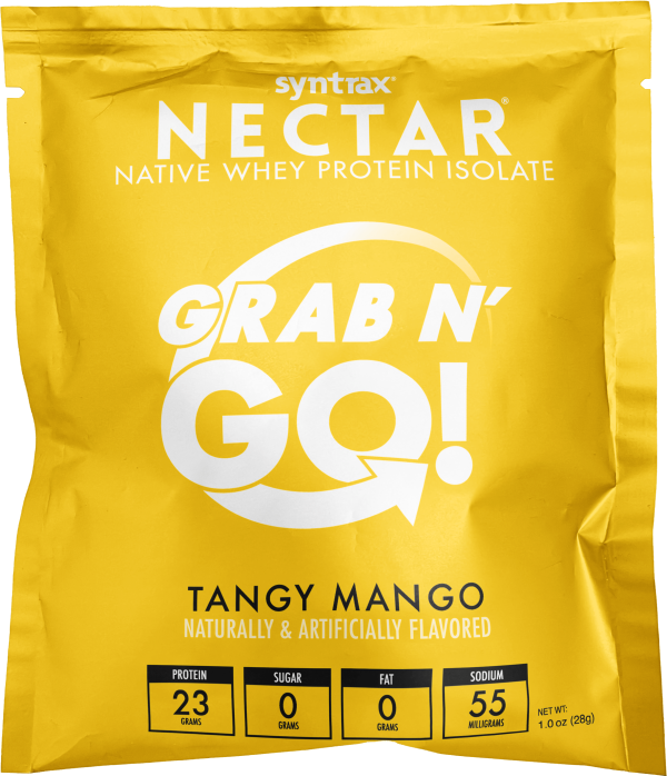 Syntrax - Nectar Protein Powder - Grab N Go - Tangy Mango - 20 Individual Servings Cheap