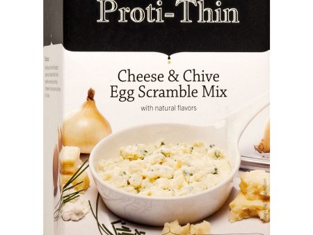 Proti-Thin VLC Egg Scrambles - Cheese & Chive, 7 Box For Sale