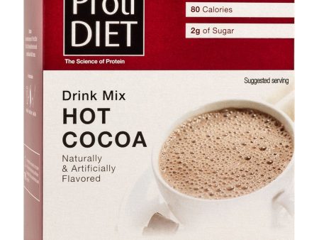 ProtiDiet Hot Drink - Hot Cocoa - 7 Box For Sale