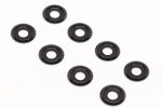 BE6312B 3mm Button Cap Screw Aluminium Anodised Washers Black on Sale