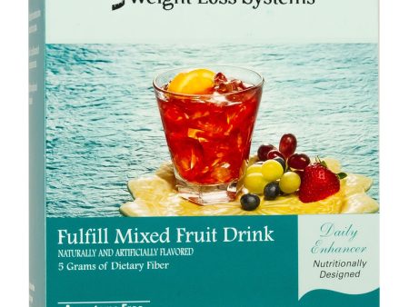 Weight Loss Systems Fiber Drink - Mixed Fruit - 10 Box on Sale