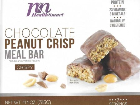 HealthSmart Protein Meal Bar - Chocolate Peanut Crisp (7 Box) Sale