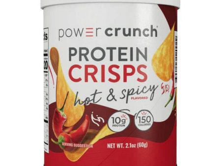 Power Crunch - Protein Crisps - Hot & Spicy - 1 Can Online Sale