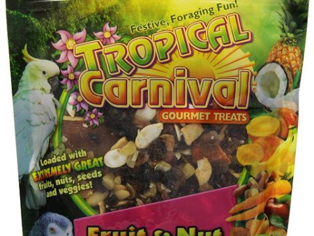 F.M. BROWN S - Tropical Carnival Fruit and Nut Parrot Treat - 12 oz. (340 g) Sale