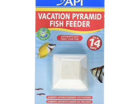 API - Vacation Pyramid Fish Feeder - 1.2 oz. (34 g) Supply