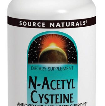 SOURCE NATURALS - N-Acetyl Cysteine (1000 mg) - 60 Tablets on Sale