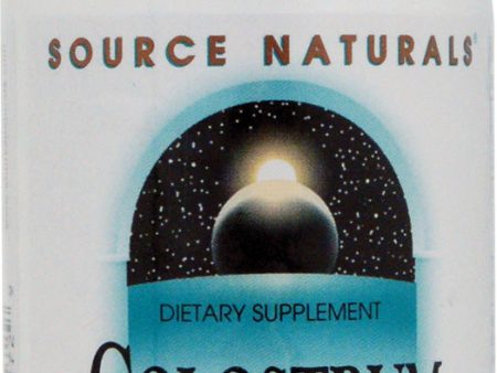 SOURCE NATURALS - Colostrum 650 mg - 60 Tablets Fashion