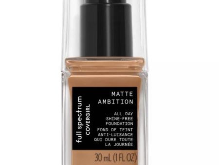 COVERGIRL - Full Spectrum Matte All Day Foundation Tan Neutral - 1 fl. oz. (30 ml) Hot on Sale