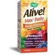 NATURES WAY - Alive Multi-Vitamin with Iron - 60 Tablets For Cheap