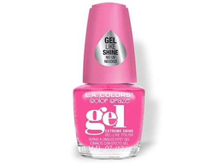 L.A. COLORS - Color Craze Extreme Shine Gel Polish Posh - 0.44 fl. oz. (13 ml) Online