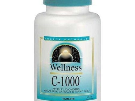 SOURCE NATURALS - Wellness C-1000 - 100 Tablets on Sale