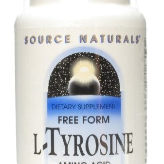 SOURCE NATURALS - L-Tyrosine (500 mg) - 50 Tablets For Discount