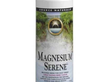 SOURCE NATURALS - Magnesium Serene Berry Flavor - 5 oz. (142 g) on Sale