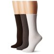 NO NONSENSE - Women s Scallop Pointelle Sock - 3 Pairs Fashion