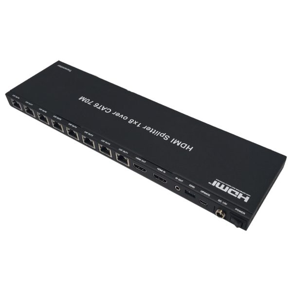 HDMI 8-port Extender Over One Cat6 Cable - 4K@30Hz YUV 4:4:4 - 40m on Sale